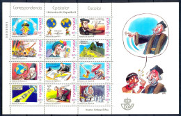 IR18- History Of Spain. Espana 2001. Cartoon. Music. Animals. Space (Two Bend) - Full Sheets