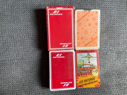2 JEUX DE Cartes AIR FRANCE  *1 Jeu Des 7 Familles - 54 Kaarten