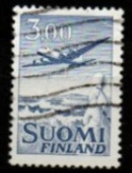 FINLANDE   -   1963  .   Y&T N° 9 Oblitéré .    Avion - Gebraucht