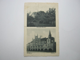 Delcampe - BECKUM   , Schöne Karte Um 1943,stärkere Beförderungsspuren(Risschen Etc.) - Beckum