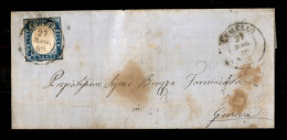 Regno - Vittorio Emanuele II - Lumello (P.ti 12) - 20 Cent (15E) Su Bustina Per Ginevra Del 27.5.62 - Other & Unclassified