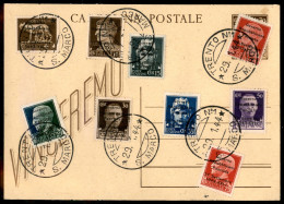 RSI - Provvisori - Governo Repubblicano Fascista 27 Settembre 1943 XXII - 13 Valori Imperiale Con Soprastampa Non Uffici - Other & Unclassified