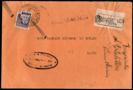 RSI - Definitivi - Raccomandata Affrancata Con 1 Lira (509) Da Rovere Veronese A Laite Del 3.1.45 - Respinta Al Mittente - Other & Unclassified