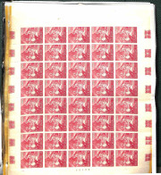VATICANO - 1958/1965 - Collezione Di Circa 40 Valori Diversi Del Periodo In Fogli E Blocchi Montati In 2 Album - Gomma I - Other & Unclassified