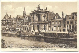 Delcampe - Postkaarten > Europa > Nederland > Noord-Holland > Haarlem > Spaarne Met Teylersmuseum (19151) - Haarlem