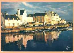 Delcampe - Ppgf/ CPM Grand Format  - MORBIHAN - PRESQU'ILE DE QUIBERON - REFLET DANS LE  PORT HALIGUEN - Quiberon