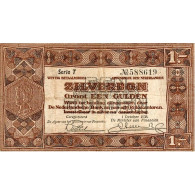 PAYS BAS - PICK 61 - 1 GULDEN - 01/10/1938 - TTB - Other & Unclassified