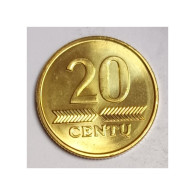 LITUANIE - KM 107 - 20 CENTU 2009 - SPL - Lituanie