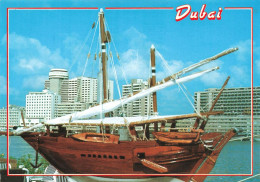 [-5%] EMIRATS ARABES UNIS - Dubai - Bateau à Voile - Carte Postale Ancienne - Ver. Arab. Emirate