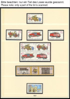 SAMMLUNGEN 2920-3139,o , 1985-87, Jeweils Postfrisch Und Gestempelt Komplett Im Neuwertigen Lindner Falzlosalbum, Dazu Z - Other & Unclassified