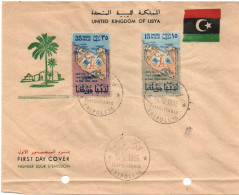 Delcampe - LIBIA  N. 3 LETTERE Del 1956+1959+1965 - Libye