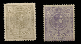 (*) 289/90. Medallón. Centrajes Diversos. Cat. 80 €. - Unused Stamps