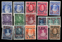 ** 373/87. Cruz Roja. Bonita. El Nº 384 Dentado Ratado. Cat. 750 €. - Unused Stamps