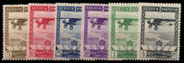 ** 446/53. Sevilla-Barcelona Aérea. Bonita. Cat. 250 €. - Unused Stamps