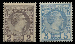 MÓNACO. * 2 Y ** 3. Centraje Habitual Y Bonito. Cat. 185 €. - Unused Stamps