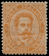 ITALIA. * 35. Centraje Aceptable, Dentado Algo Irregular. Cat. 475 €. - Mint/hinged