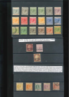 CHIPRE. */(*) 1, 3, 2, Ø 9/11, 44/47, 53 Y */Ø  84/104. - Cyprus (...-1960)