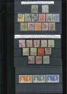 COSTA DE ORO. Ø 4, * 5, Ø 10/20, 23, 25/29, 31, 37, 38/39, * 46, Ø 106/09, * 110/12 Y 113/25. - Gold Coast (...-1957)