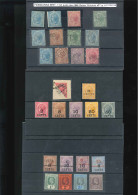 HONDURAS BRITÁNICA. (*) 1, 1/2, Ø 4/7, 8, 8/12, 22a, * 24, 26/30, 35/37, 36a, 57/60, Ø/* 70/72, 86/90, (*) 106/10 Y 170/ - British Honduras (...-1970)