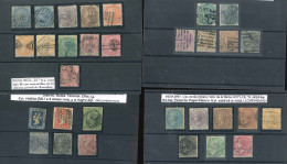 INDIA BRITÁNICA. Ø 2A/4, 6/8, 9/17 (sin Nº 12), 18/25 Y 27/32. - 1854 East India Company Administration