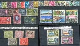 KENIA. * 29/32, * 10/11, Ø 11, 13, 15, Ø 105/20 Y República * 1/14. - Kenya & Uganda