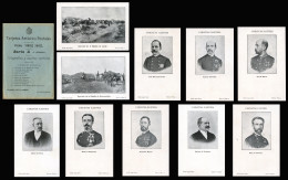 Cc1900. Espectacular Colección De Tarjetas Postales Carlistas, Algunas Circuladas. Montada En álbum Faro. Destacan Serie - Carlists
