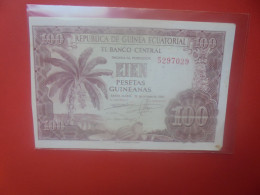 GUINEE EQUATORIALE 100 PESETAS 1969 Circuler (B.34) - Guinée Equatoriale