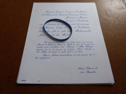 Delcampe - IM23-4' Invitation Guy  Iweins D'Eeckhoutte   Johanne Van Der Mersch 1987 - Hochzeit