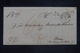 POLOGNE - Lettre De Kandrzin (Kędzierzyn-Koźle )  Pour Lohna En 1877 - L 153981 - ...-1860 Vorphilatelie