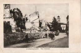 Delcampe - CONEGLIANO - VIA CAVOUR - F.P. - Treviso