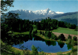 Canovasee Im Domleschg Mit Ruine Canova Bei Paspels (36269) * 22. 8. 1988 - Domleschg