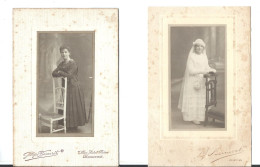 Delcampe - 3 PORTRAITS De Georges BERNERAT - BEAUVAIS - Généalogie Nom De Famille à Rechercher - Genealogie