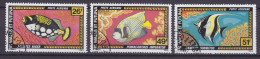Wallis And Fortuna 1978 Mi. 299, 301-02 Fish Fische Poisson - Usados