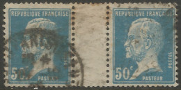 France - Type Pasteur - N°176 Obl. Avec Interpanneaux - 1922-26 Pasteur