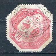 THESSALIA 1898 - 20 Paras Red Used  VELESTINON .Greece Grece .Thessalie - Thessalien
