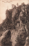 [-5%] ALLEMAGNE - Bastei - Sachs - Schweiz - Blick Von Kanapes - Carte Postale Ancienne - Bastei (sächs. Schweiz)