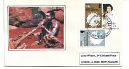 Bathurst Island, Northern Territory, Australia. (Aboriginal Tiwi People Of The Tiwi Islands Group) Letter To New-Zealand - Eilanden