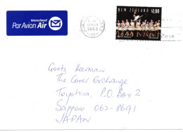 80998 - Neuseeland - 2003 - $2 Ballett EF A LpBf HAWKES BAY - ... -> Japan - Covers & Documents