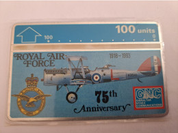 GIBRALTAR  LANDYS & GYR  100 UNITS   ROYAL AIR FORCE / PLANE     **17249** - Gibilterra