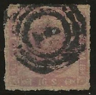 Denmark  .  Y&T  .  7 (2 Scans)  .  54-'64  .  Remains Of A Hinge On The Gumside  .  O    .  Cancelled - Usati