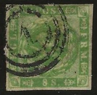 Denmark  .  Y&T  .  9 (2 Scans)  .  58-'63  .  Part Of A Hinge On The Gumside   .    O    .  Cancelled - Usati