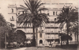 [-5%] FRANCE - Cannes - Hôtel Beau Rivage - Vue En Façade - Carte Postale Ancienne - Cannes
