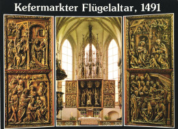KEFERMARKT, CHURCH, ALTAR, ARCHITECTURE, 1491, SCULPTURE, AUSTRIA, POSTCARD - Kefermarkt
