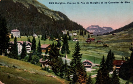 Morgins - Vue Sur Le Pas De Morgins Et Les Cornettes De Bise - Troistorrents