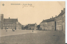 Waregem - Waereghem - Groote Markt - 1918 - Waregem