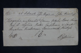 POLOGNE - Marque Postale ( Mal Frappée) Sur Lettre - L 154056 - ...-1860 Vorphilatelie