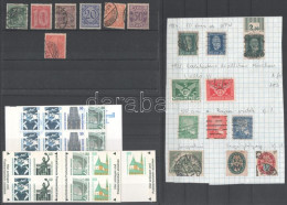 **, *, O Deutsches Reich 1920 Hivatalos Sor Mi 16-22 + 2 Db NSZK Bélyegfüzet + Deutsches Reich 1924-1925 11 Db Bélyeg Fü - Other & Unclassified