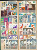 ** Szovjetunió 1979-1980 126 Klf Bélyeg, Csak Komplett Kiadások, Közepes Berakólap Mindkét Oldalán - Other & Unclassified