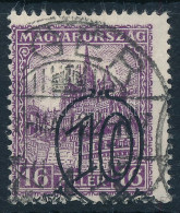 O 1931 Kisegítő Bélyegek 10/16f Elcsúszott Felülnyomattal - Other & Unclassified