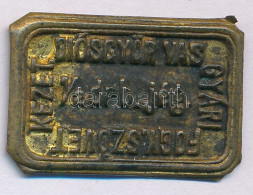 ~1900 "Diósgyőr Vas Gyári Fogy. Szövetkezet - 1/2 Drb. Jég." Cu Bárca (19x28mm) T:XF - Unclassified